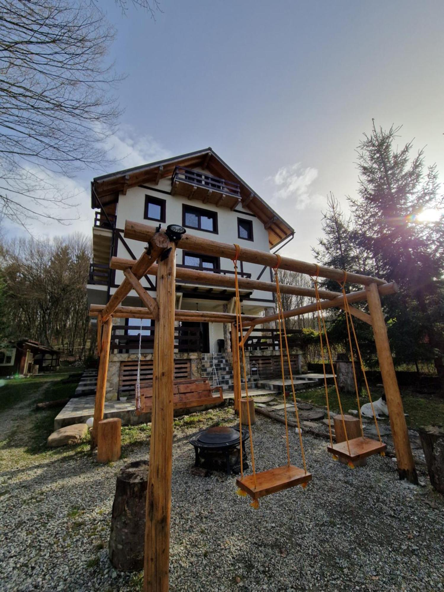 Hotel Cabana Din Padure Porumbacu de Sus Exteriér fotografie